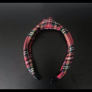 Plaid headband